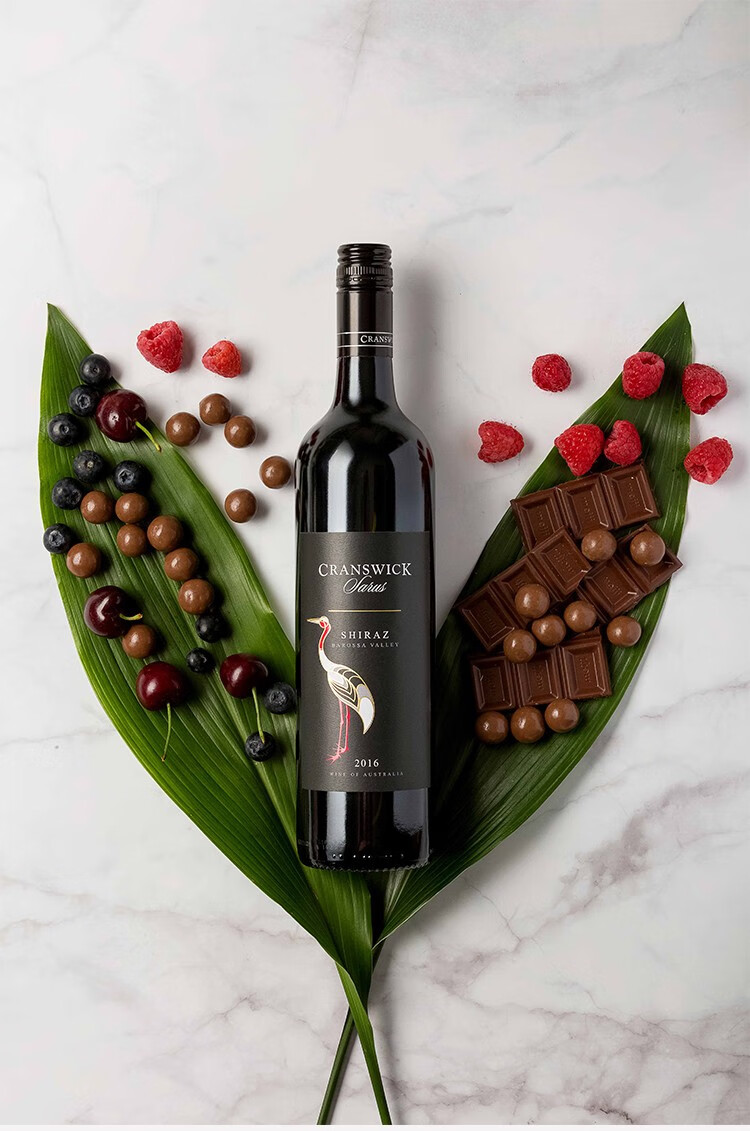 澳洲进口红酒巴罗萨谷西拉仙鹤湖地cranswick高端珍藏系列干红葡萄酒