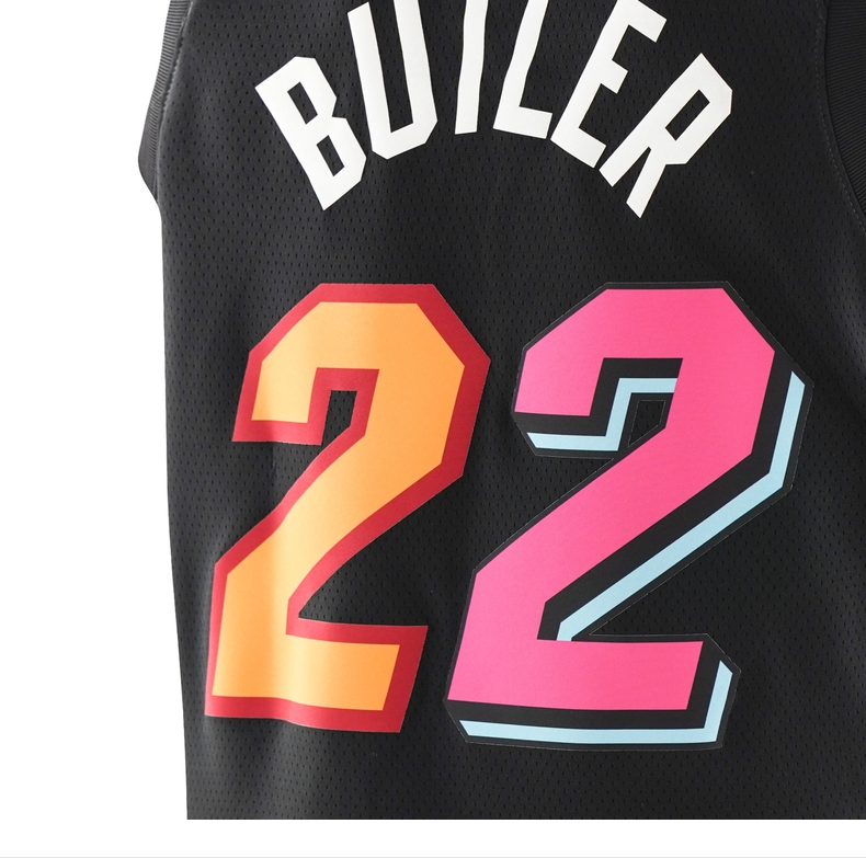 nba热火队巴特勒球衣sw球迷城市版篮球运动比赛球衣篮球服腾讯体育l