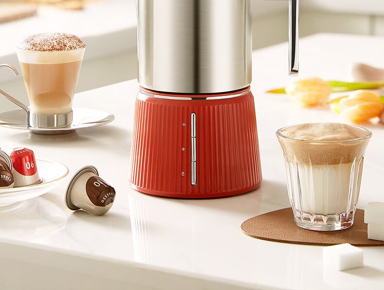 小米有品心想咖啡奶泡机电动打奶器家用全自动打奶泡器牛奶加热器冷热