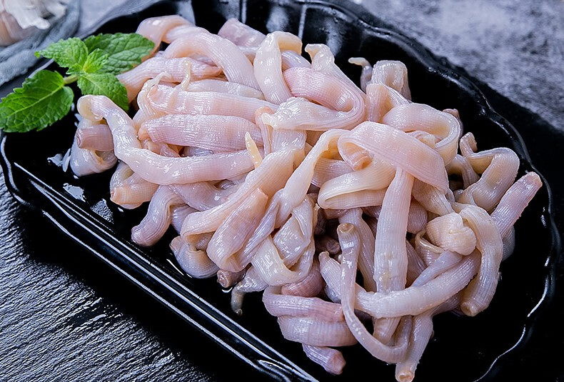 福建沙虫已去内脏 新鲜现杀海肠子 厦门特产土笋冻食材 当天配货海鲜