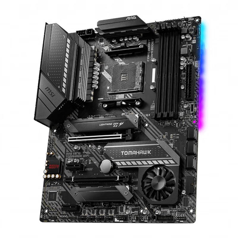 微星msimagx570tomahawkwifi主板战斧导弹支持三代锐龙am4x570