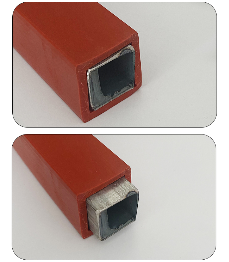 定制空心硅胶方管耐高温机械保护套正方形密封条防撞橡胶条耐磨损