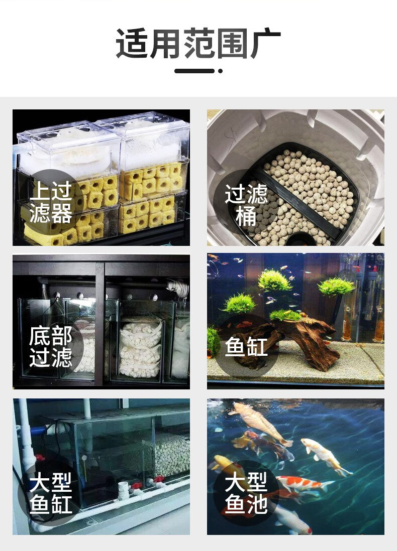 森森鱼缸滤材细菌屋水族箱过滤材料远红外细菌屋硝化细菌小方细菌屋20