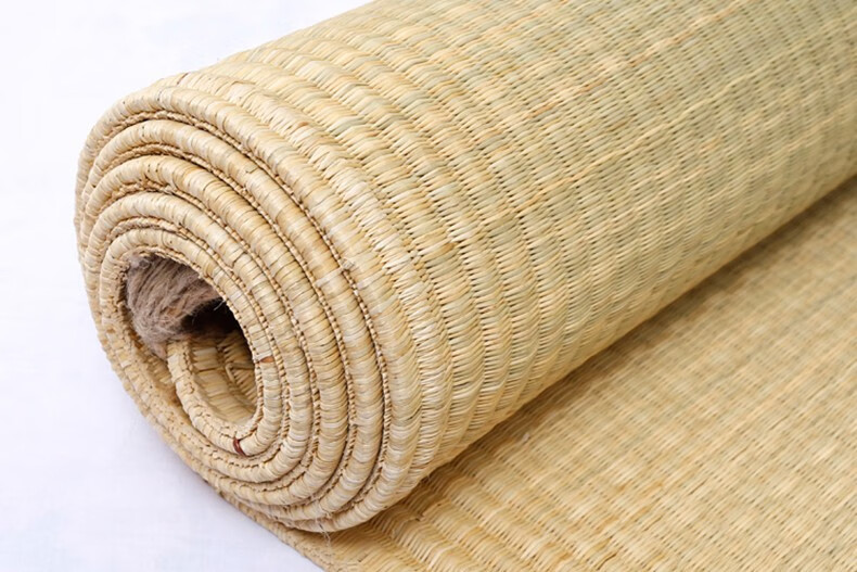 门扉蔺草席夏季单双人1518米床草席垫加厚加密可折叠防滑凉席子学生