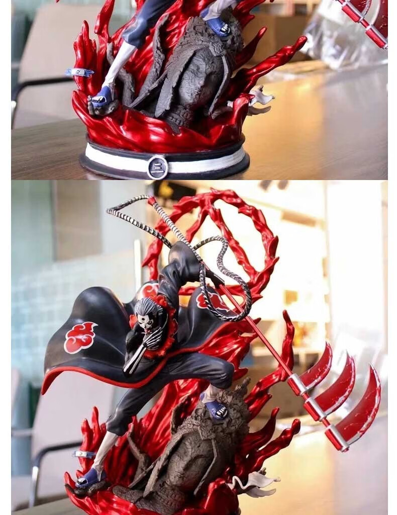 cs飞段 邪神 晓组织 gk 双造型 超大型雕像模型摆件手办 飞段a款[36cm