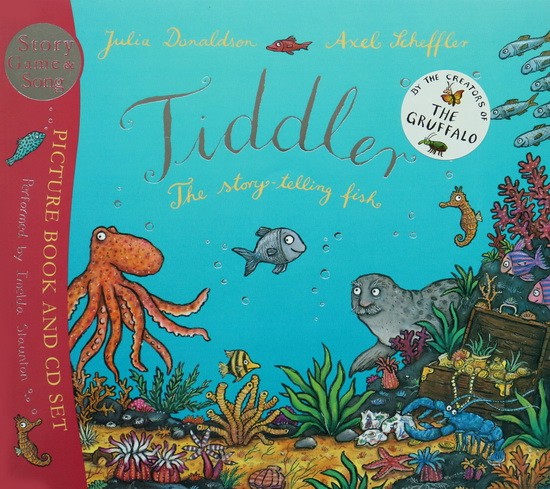 tiddler/superworm/stick man 6册附6cd图画故事书 咕噜牛作者 英文