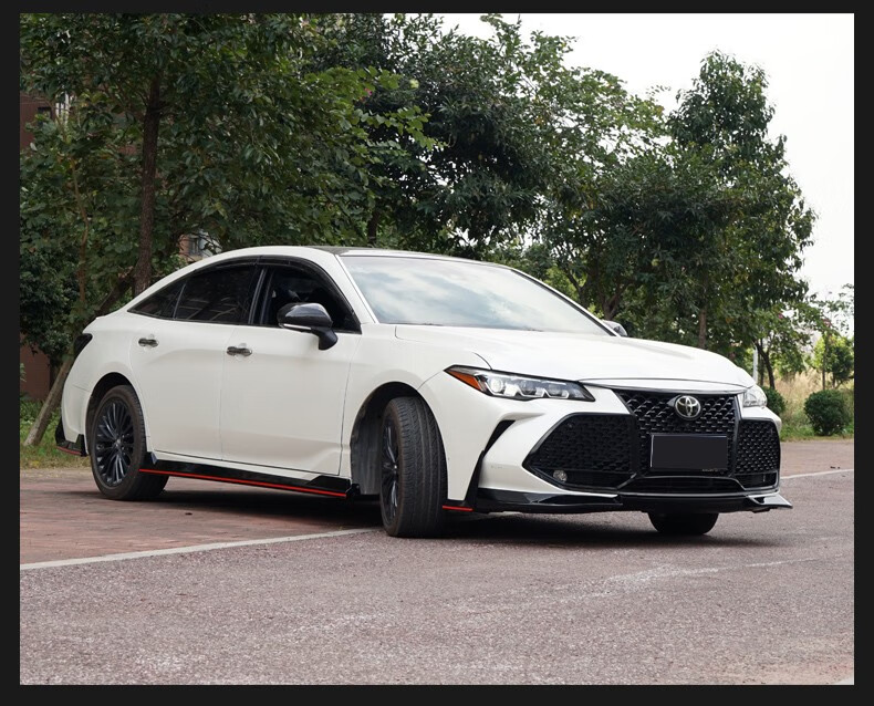 煜炫适用于丰田亚洲龙美版中网改装trd大包围前脸运动蜂窝格栅前唇