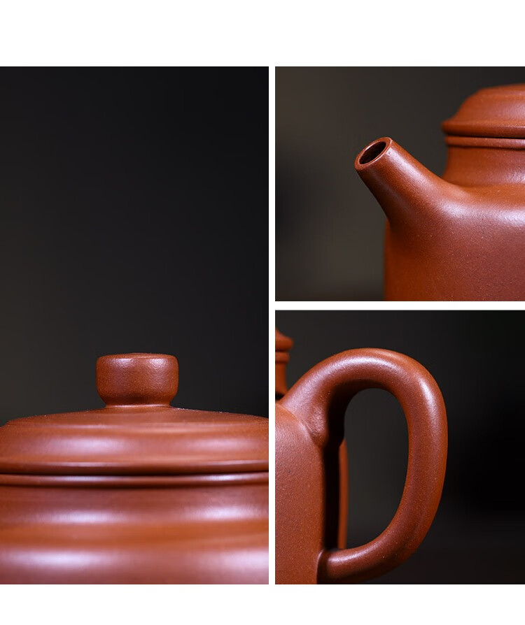 卡地森 轻奢送礼宜兴紫砂壶家用功夫茶壶茶具原矿底槽清范梅芳纯手工