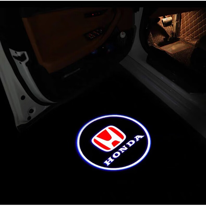 迎宾灯十代半雅阁冠道urv奥德赛思铂睿艾力绅歌诗图英诗派改装车门