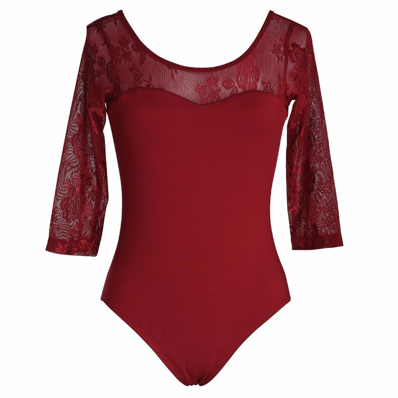 舞蹈服女基训芭蕾舞练功服学生艺考形体体操服空中瑜伽连体衣黑色s