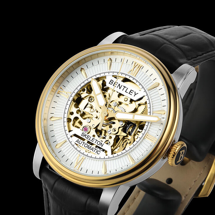 【服装百货】参考价5880元bentley宾利男士机械手表一块-京东司法拍卖