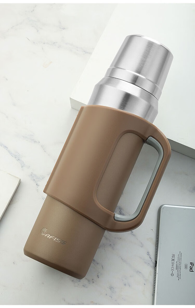 爱菲斯afiss爱菲斯316不锈钢保温壶户外旅行壶大容量双层不锈钢水壶