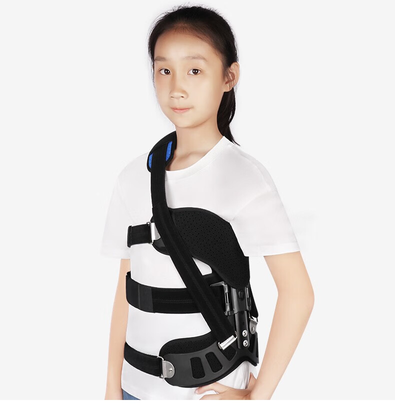 【jd健康】脊柱矫正器纠正腰椎侧弯高低肩固定成人儿童脊椎背部矫形