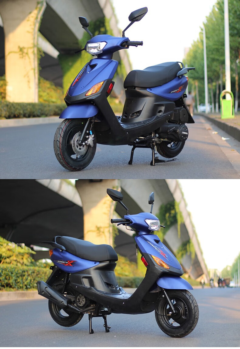 阔路巧格踏板摩托车整车国四电喷125cc燃油款鬼火助力车可上牌外卖车