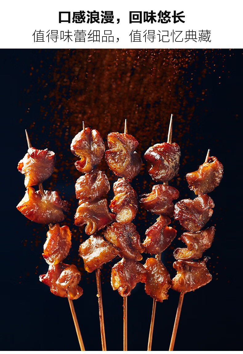 木屋烧烤食材肥肠串猪大肠户外烧烤半成品10串
