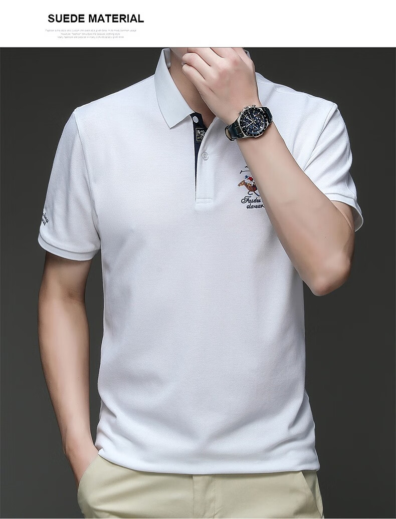 leecooper短袖polo衫男2022春季新款男士翻领轻商务休闲男装高品质