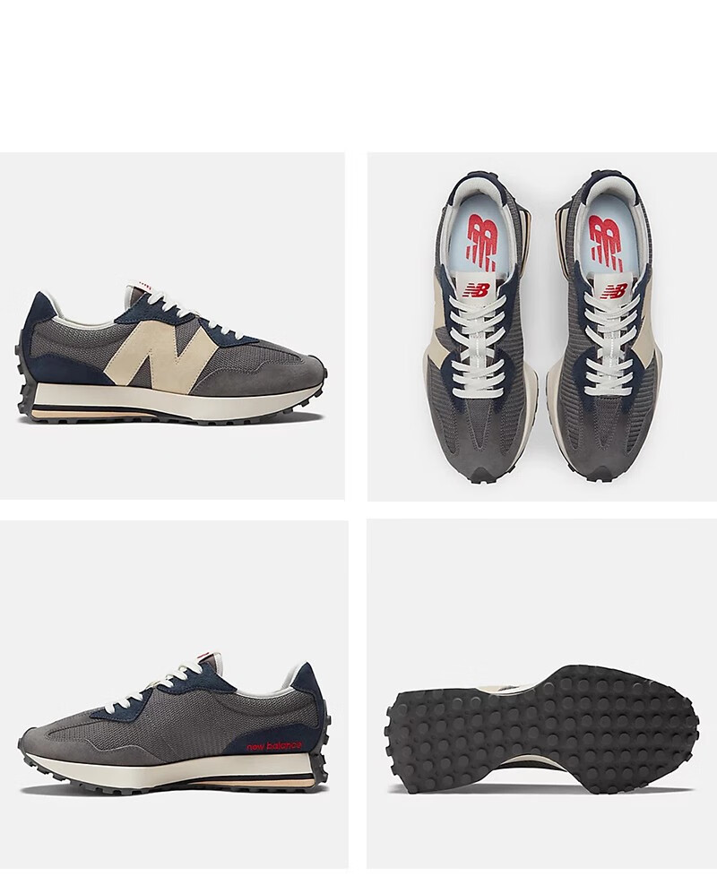 新百伦new balance 327 经典复古潮流百搭缓震透气舒适男士休闲运动鞋