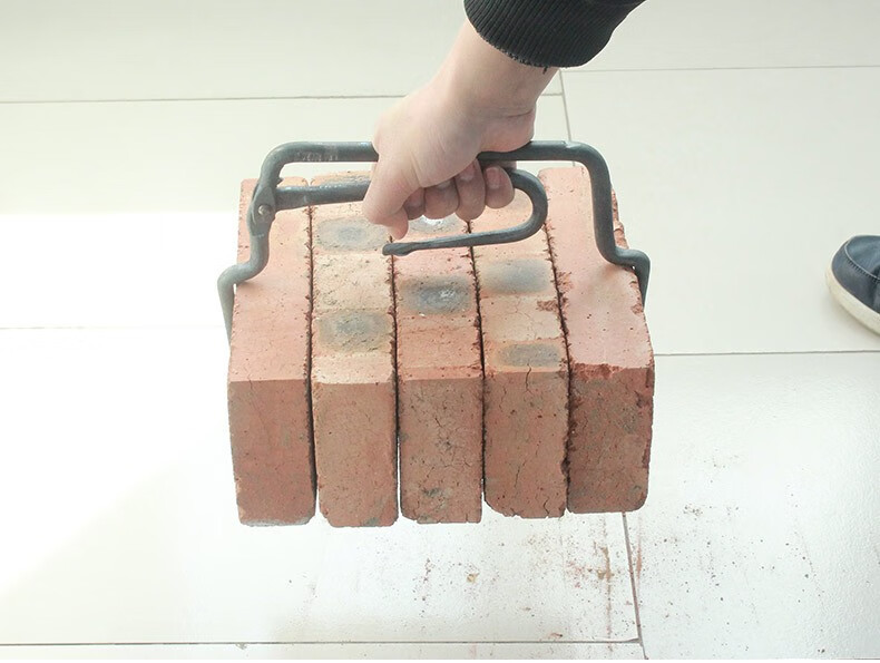 砖夹子红砖砖头夹子大号加粗大力可调多功能搬砖神器工具提砖夹钳中号