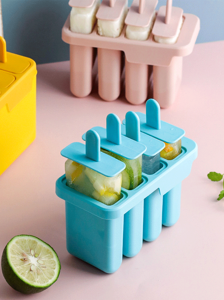 雪糕模具卡通家用创意自制diy冰糕模具冰棍盒冰棒模具冰棍模具棒冰