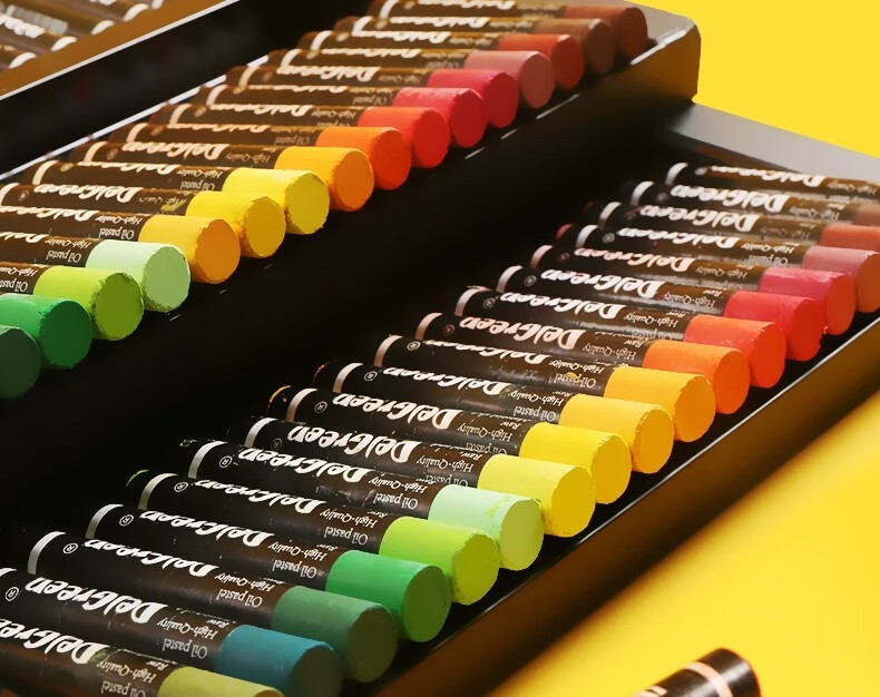 樱安娜 丹可林重彩油画棒 12色24色36色油性粉彩炫彩棒蜡笔 【单色】