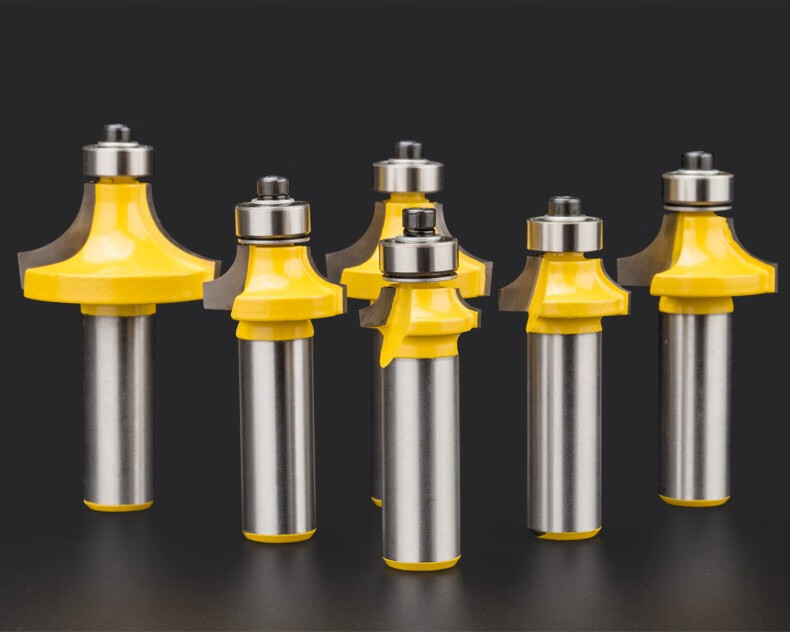 沪豪圆角刀木工铣刀开槽刀具修边机刀头r倒角刀雕刻机锣刀弧型刀 圆角