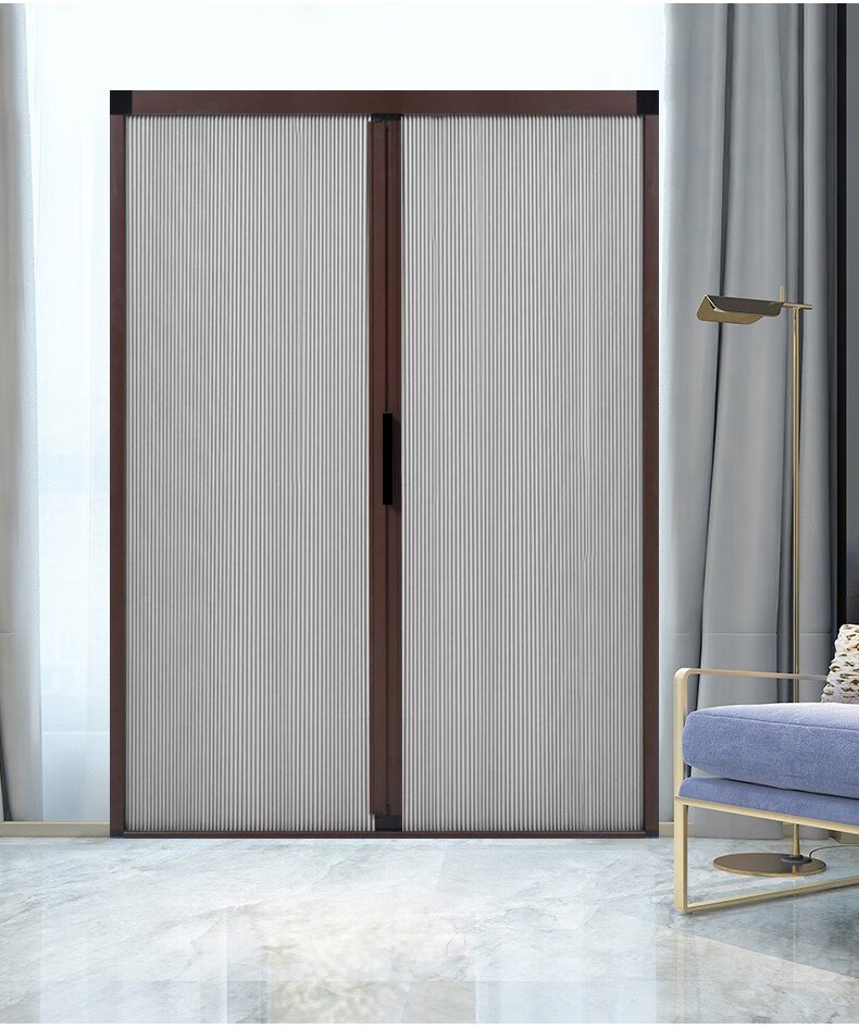 小米(mi)生态适用蜂巢折叠门 定制蜂窝隔热保温隔断门厨房隐形推拉门