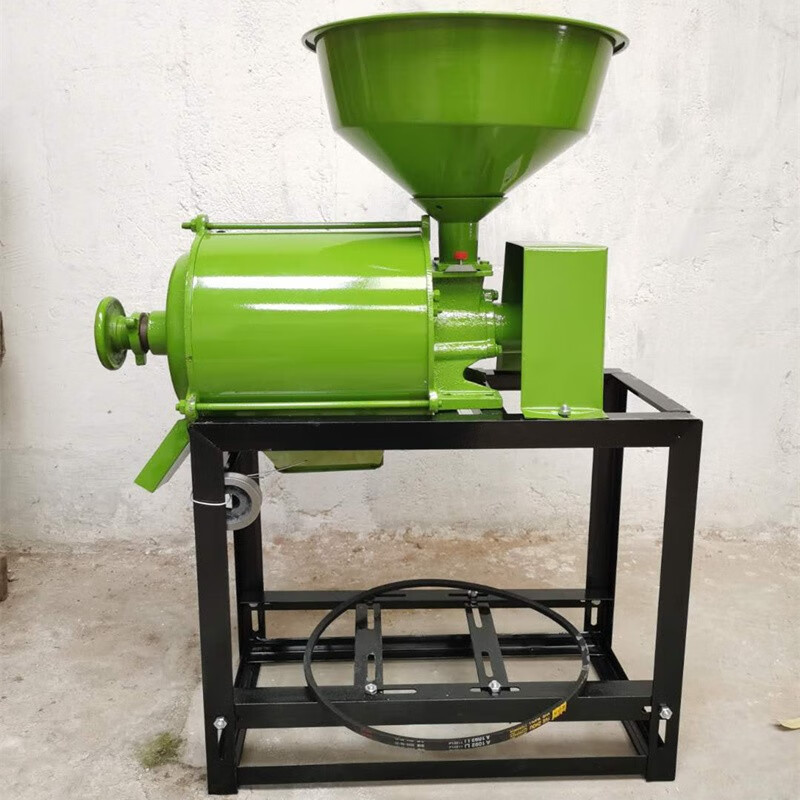 180型小麦面粉机磨面机小型家用麦麸分离机荞麦豌豆粉碎机 磨面机 3