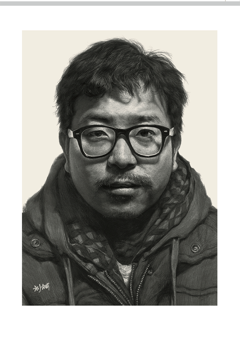 《刘斌素描头像超写实深度素描全集精微头像半身像临摹范本五官结构