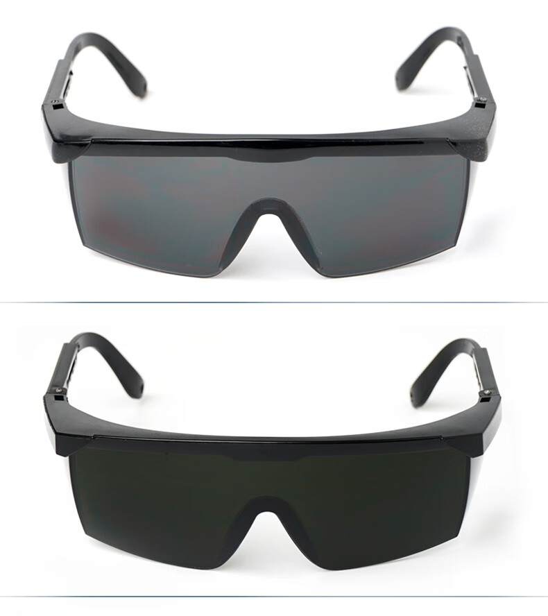 添新焊友蓝边眼镜防紫外线眼镜平光眼镜氩弧焊眼镜焊工眼镜防飞溅 添