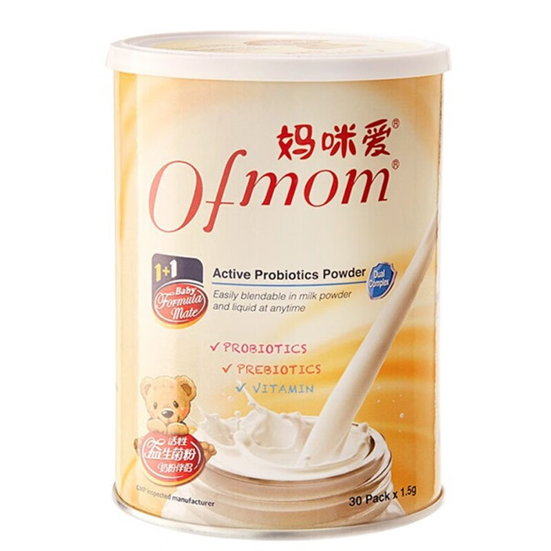 妈咪爱益生菌含婴幼儿可用益生菌菌株奶粉伴侣活性益生菌粉 1盒(10p)