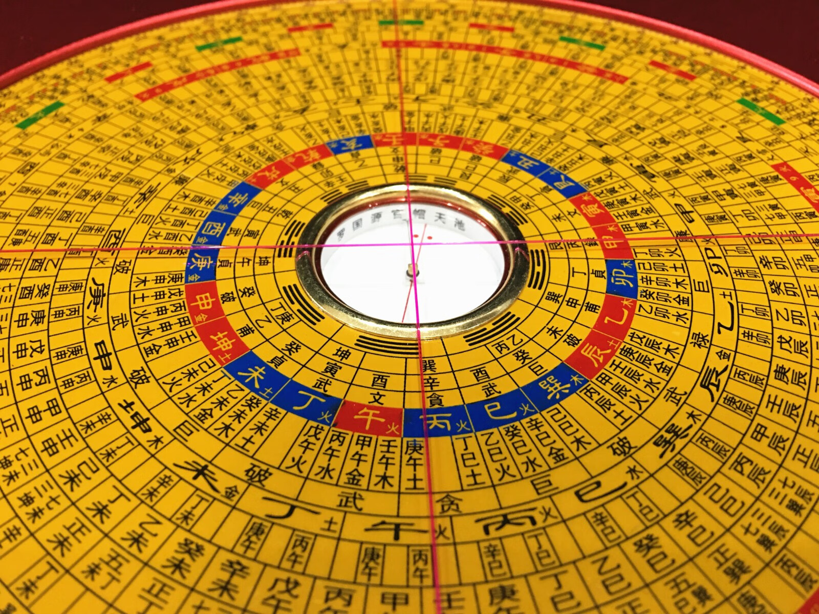 韵声易 集福堂7寸8寸9寸电子激光红外线罗盘风水定位仪铝合金高精度