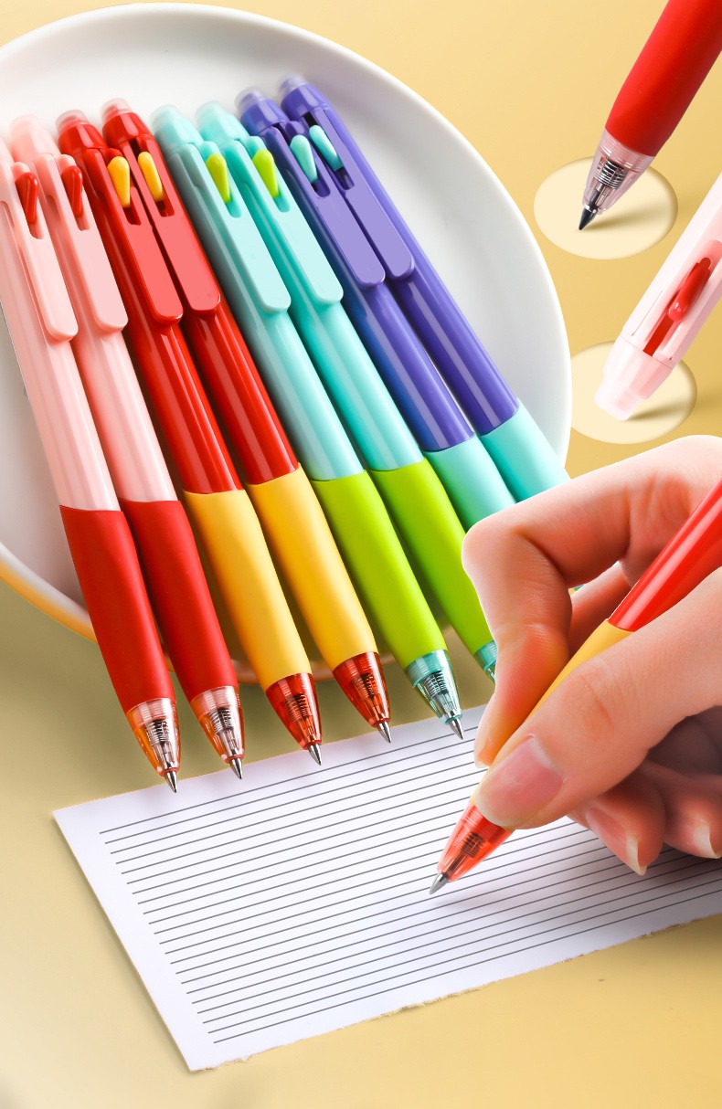 晨光优握热可擦笔35年级小学生专用按动式可擦水笔05mm热敏摩易檫磨