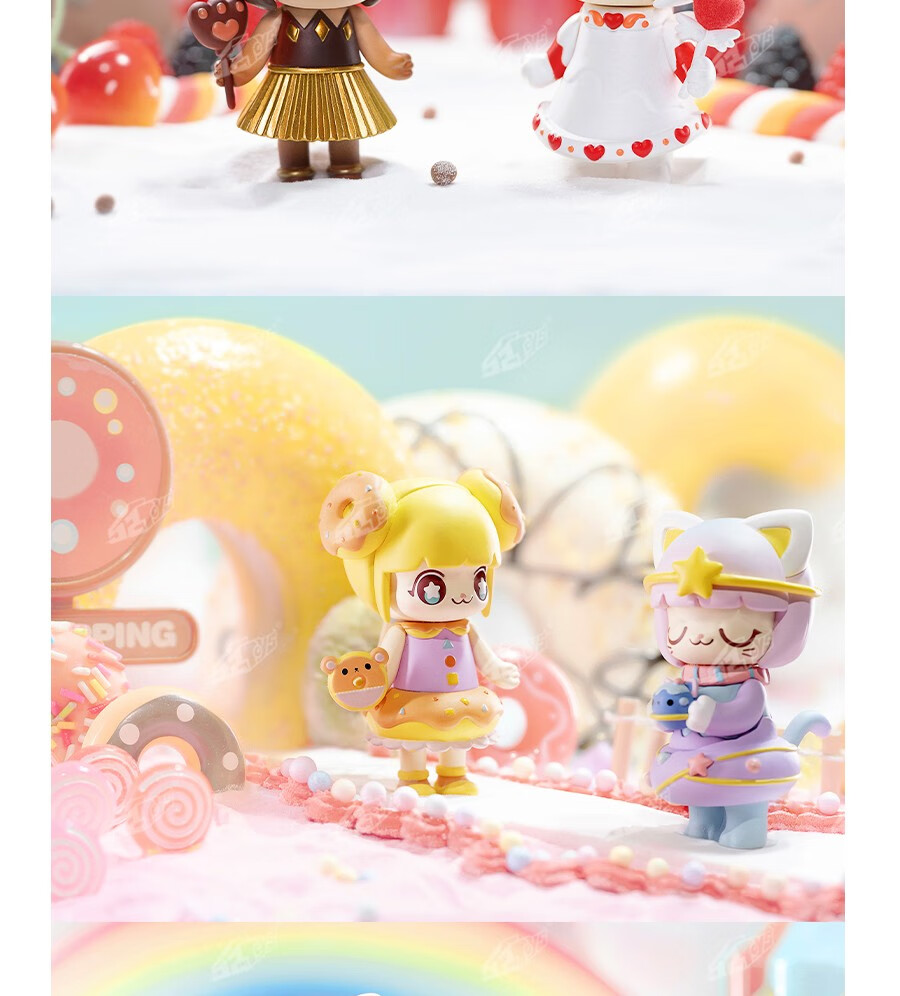 52toyskimmymiki甜品派对系列盲盒可爱少女手办潮玩桌面摆件抖音网红