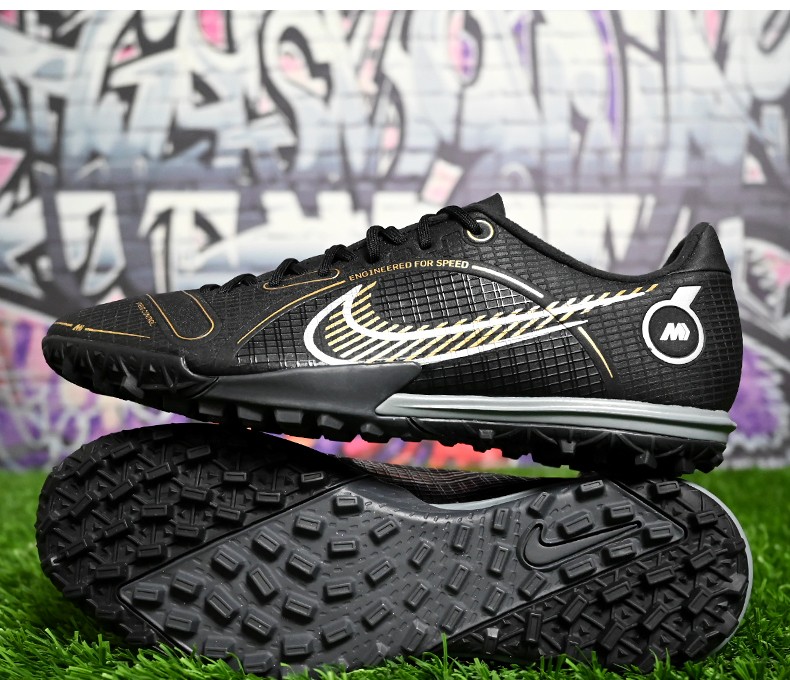 酷锐足球耐克刺客14tf中端碎钉人造草低帮成人足球鞋dj2879007dj