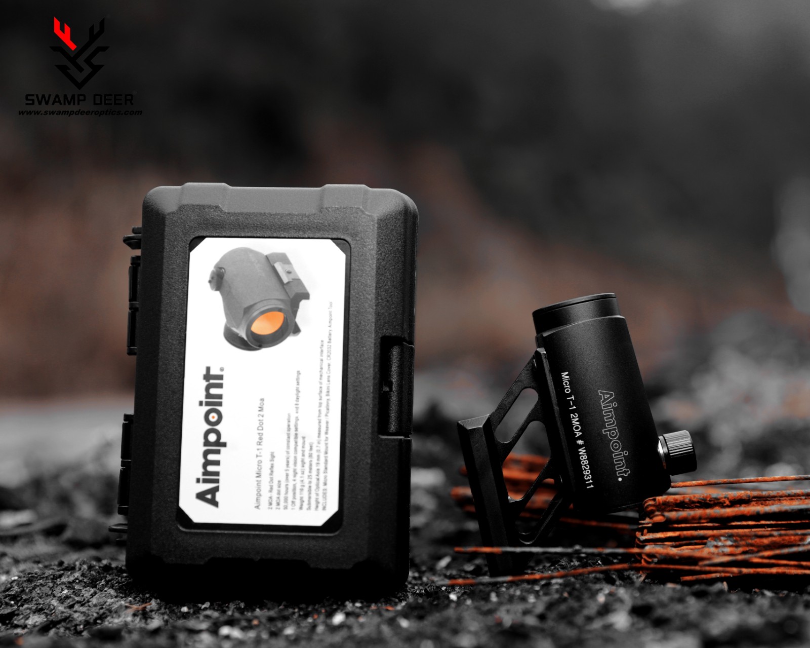 沼泽鹿快拆t1瞄准镜增高内红点全息镜快速寻鸟无倍数光学瞄准器虹膜高