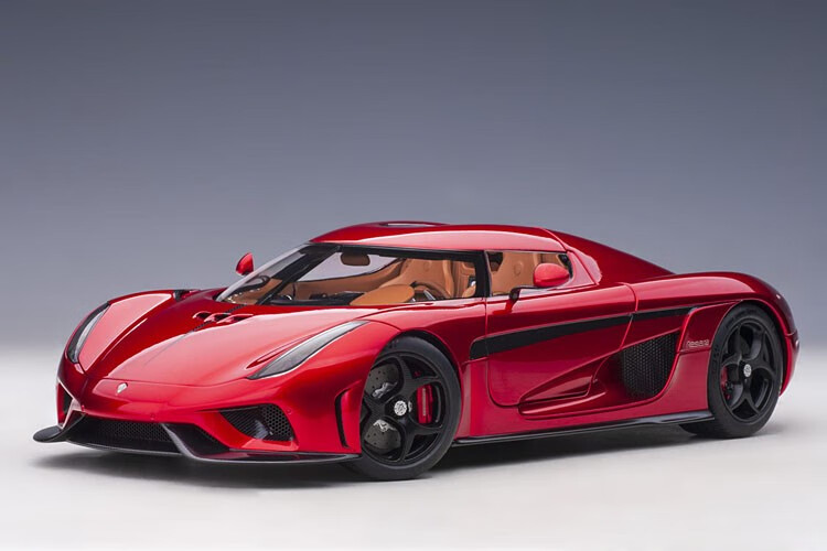autoart奥拓 1:18 柯尼塞格 koenigsegg regera one 1汽车模型车模 on