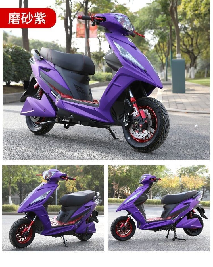 战速电动车鬼火三代爆改装电摩成人男踏板车大功率72v96v外卖120v