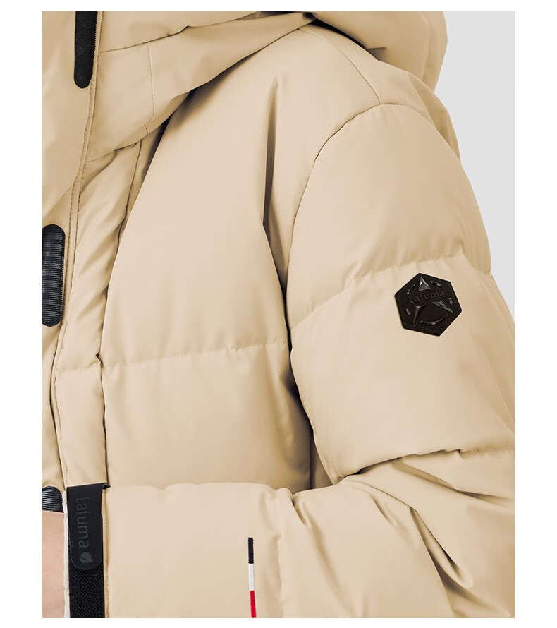 lafuma乐飞叶户外gore-tex防风保暖宽松800蓬鹅绒羽绒服女休闲防寒衣