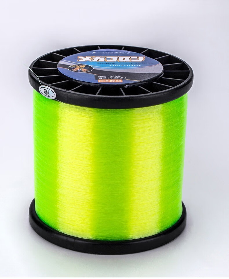 日本进口原丝织网线撒网线单股胶丝线尼龙线手织网渔线海钓线1斤装500