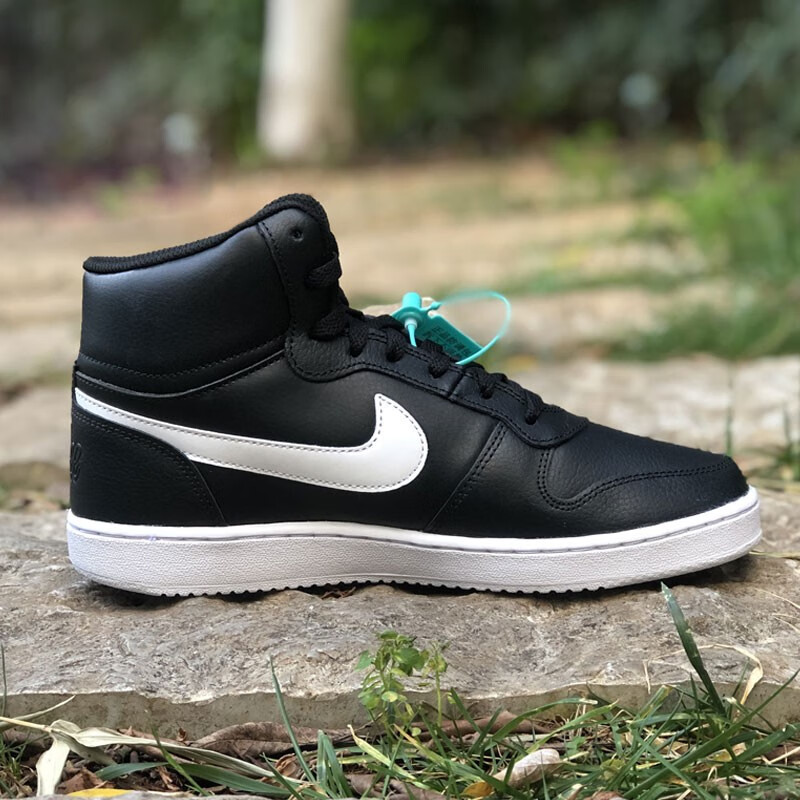 耐克(nike) 官方舰店男鞋秋冬季ebernon mid高帮复古运动鞋休闲鞋板鞋