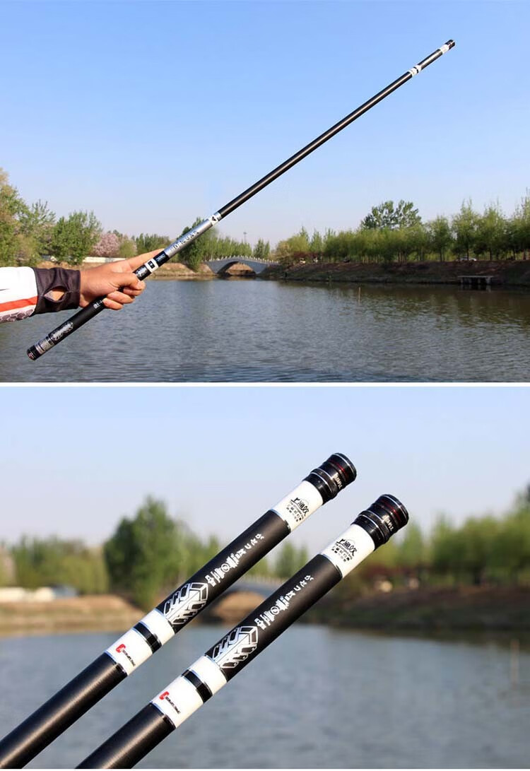 进口碳素达瓦崎刃鱼竿手竿套装超轻超硬28调台钓竿钓鱼竿长节手杆鲤