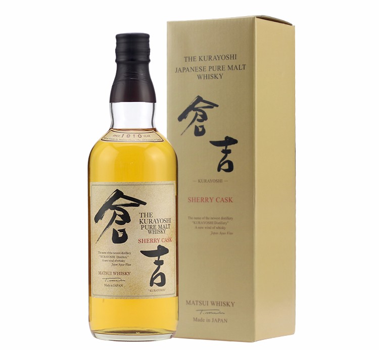 仓吉威士忌纯麦威士忌 kurayoshi pure日本原装进口洋酒 仓吉25年