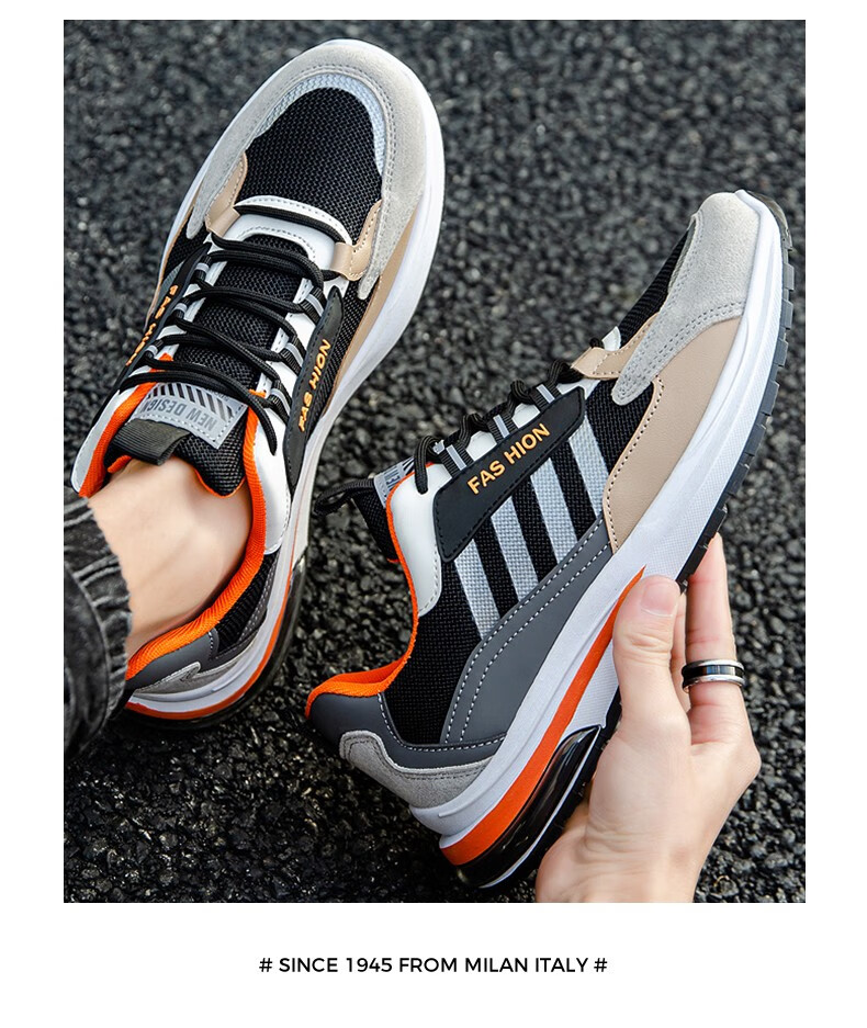 两双259阿尔皮纳袋鼠运动鞋子男夏季网面鞋透气减震新款跑步鞋跑鞋