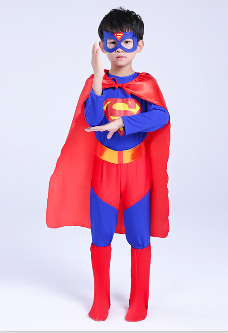 元旦节cosplay六一男女童超人表演服装迪士尼装扮演出服亲子走秀男款