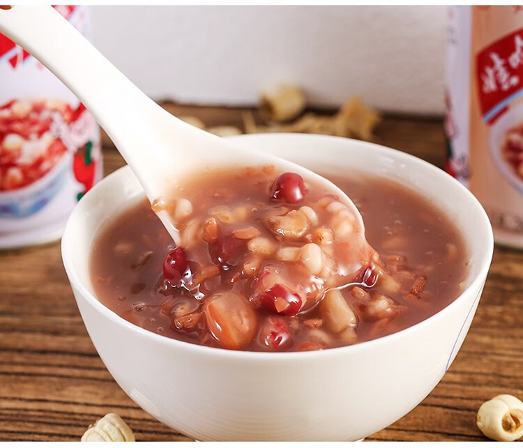 海底捞 木糖醇无糖八宝粥整箱装食品方便速食早餐组合粥 橙色【图片