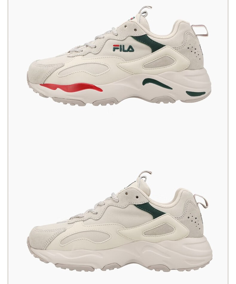 斐乐(fila)女鞋追踪者系列ray tracer休闲鞋金泫雅同款复古跑鞋舒适