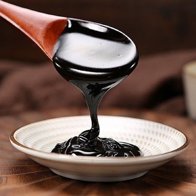 茜草生地膏同仁堂天茗良草茜草生地膏乌发膏黒发食疗膏蜂蜜黑豆黑芝麻