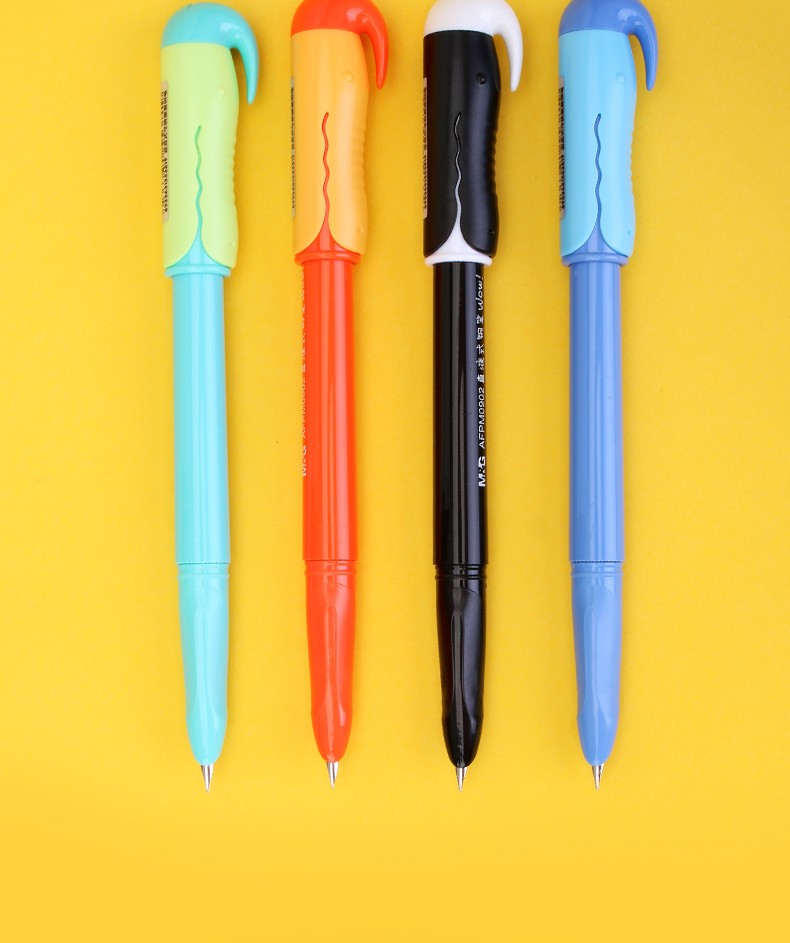 晨光(m&g)0902热可擦钢笔热敏可擦学生钢笔易擦除直液式优握卡通正姿