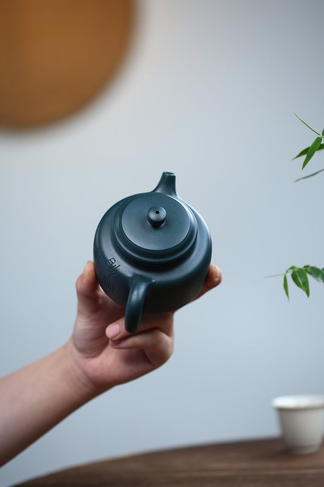 玺翰雅周丽华原矿民国绿功夫茶具宜兴大师级紫砂壶正宗全手工名家泡