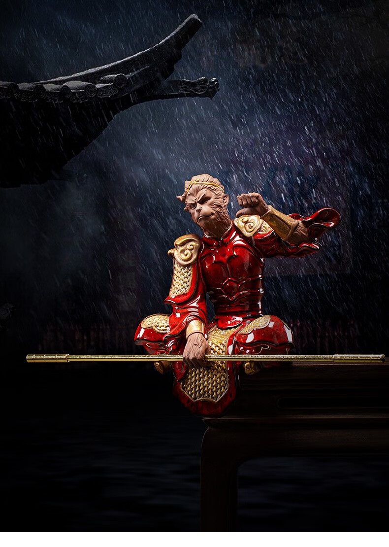 炼器 中式斗战胜佛倒流香摆件西游记齐天大圣孙悟空客